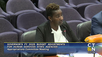 Click to Launch Appropriations Committee Human Services State Agency Presentations on the Governor’s FY25 Proposed Budget Adjustments
